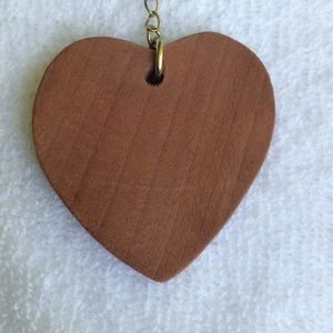 Wooden Heart Necklace